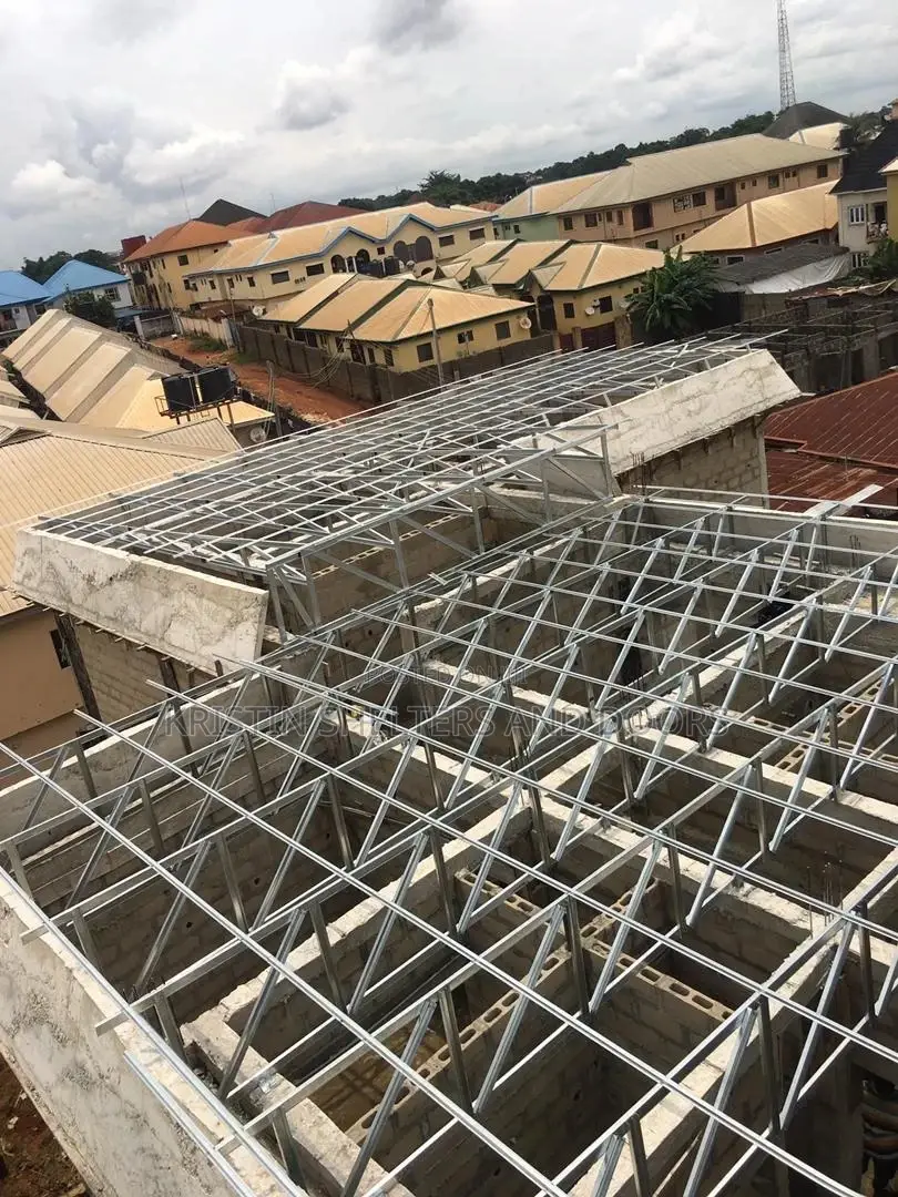 Galvanized Roof Trusses in Lagos