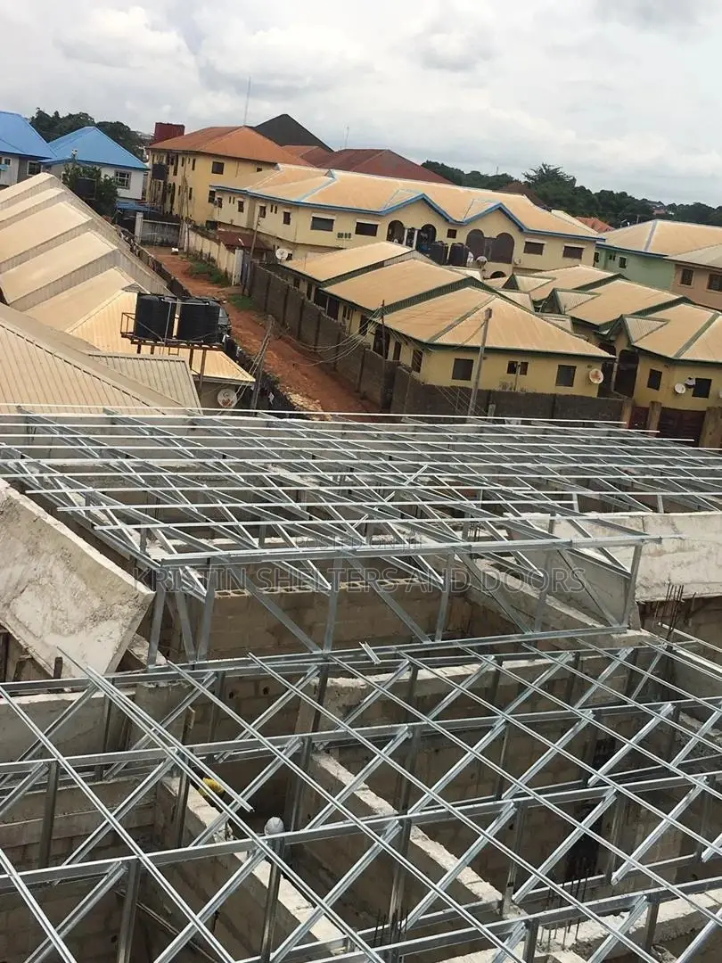 Galvanized Roof Trusses in Lagos
