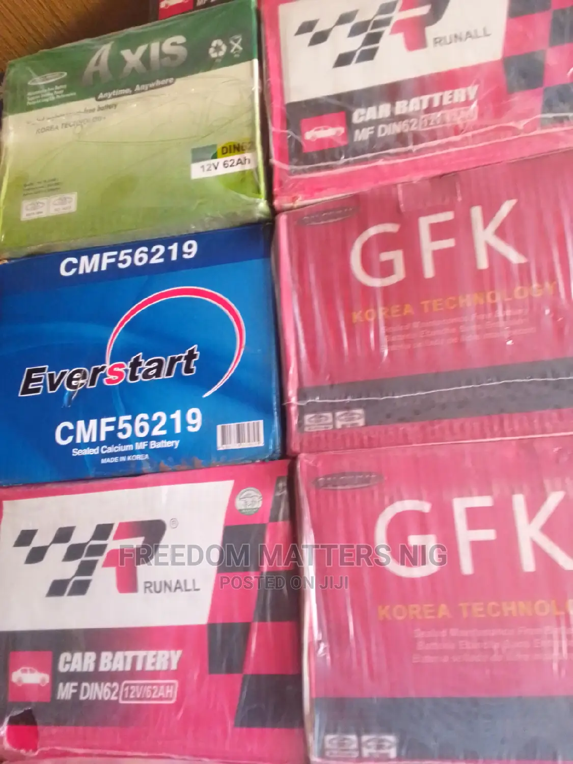 Original Car Battery Fk