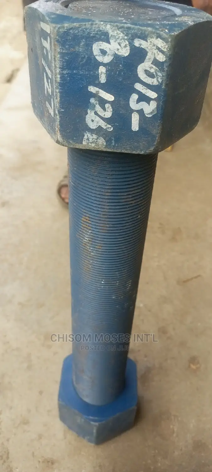 75mm X500 Length Stud Bolt and Nut Heavy Duty Bolt and Nut