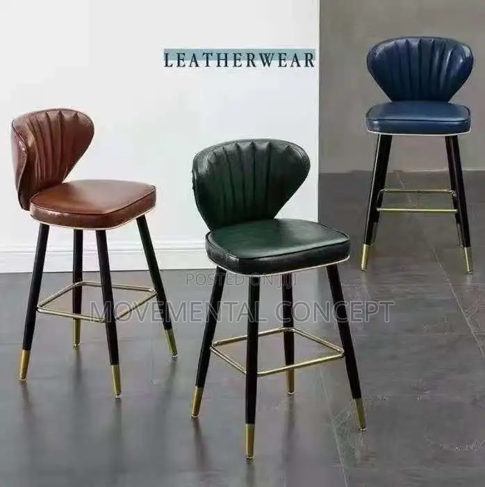 Executive Leather Bar Stool