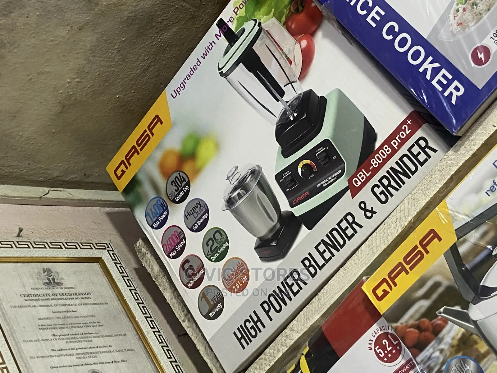 QASA Power Blender Pro2 - 1400w