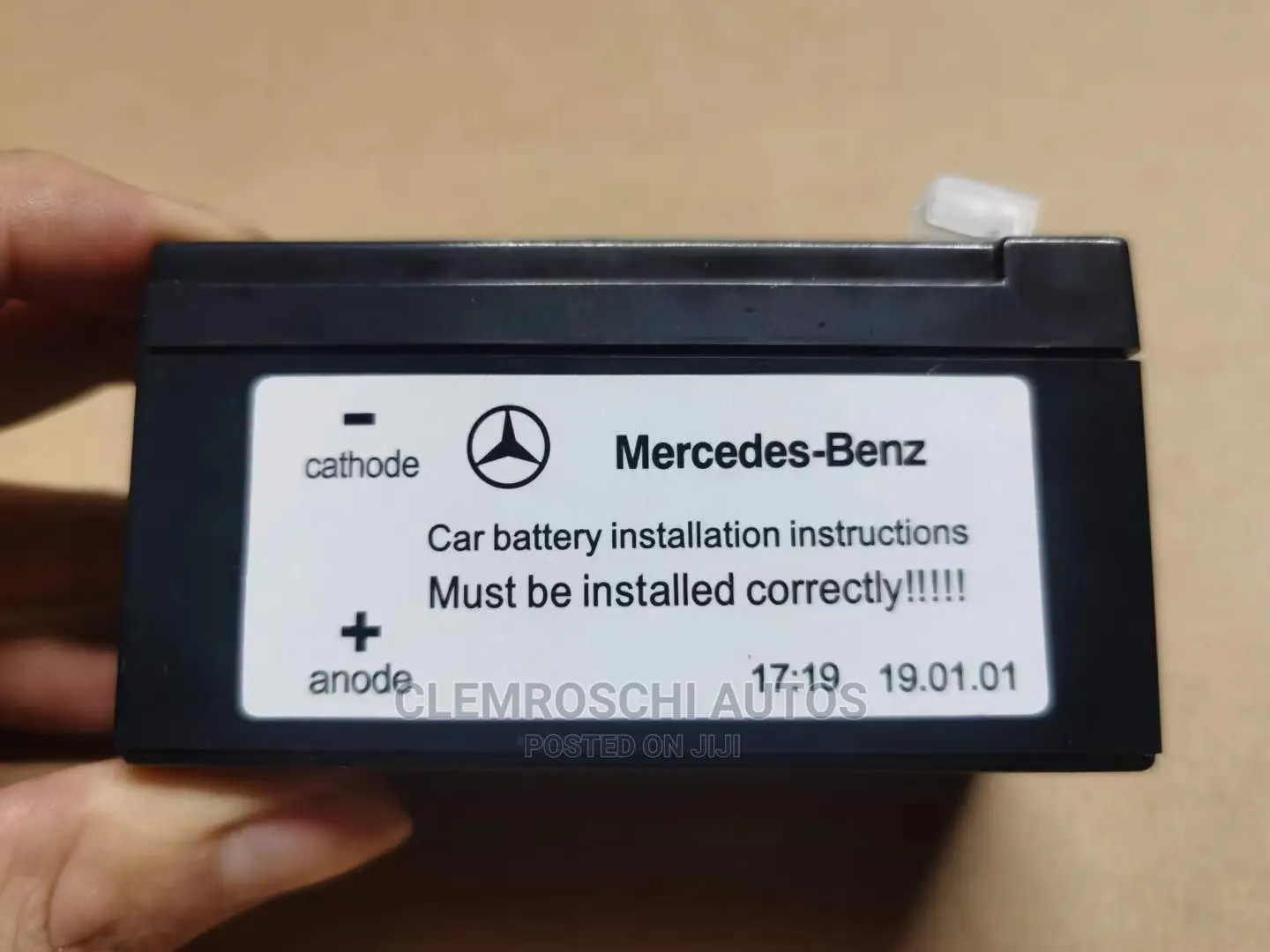 High Quality Certified Auxiliary Battery for Mercedes Benz