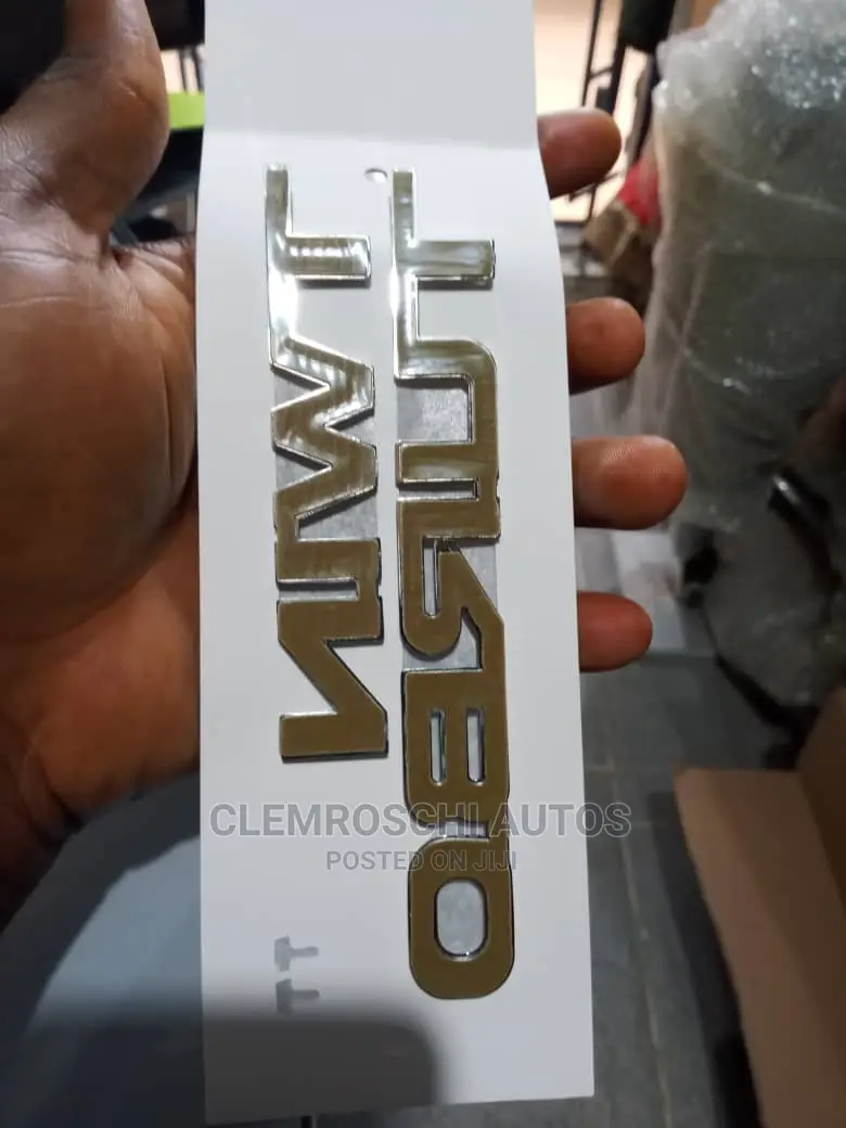 High Quality Certified Written TWIN TURBO Emblem/Logo