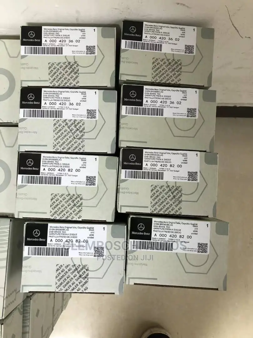 High Quality Certified Brand New Brake Pads Mercedes Benz