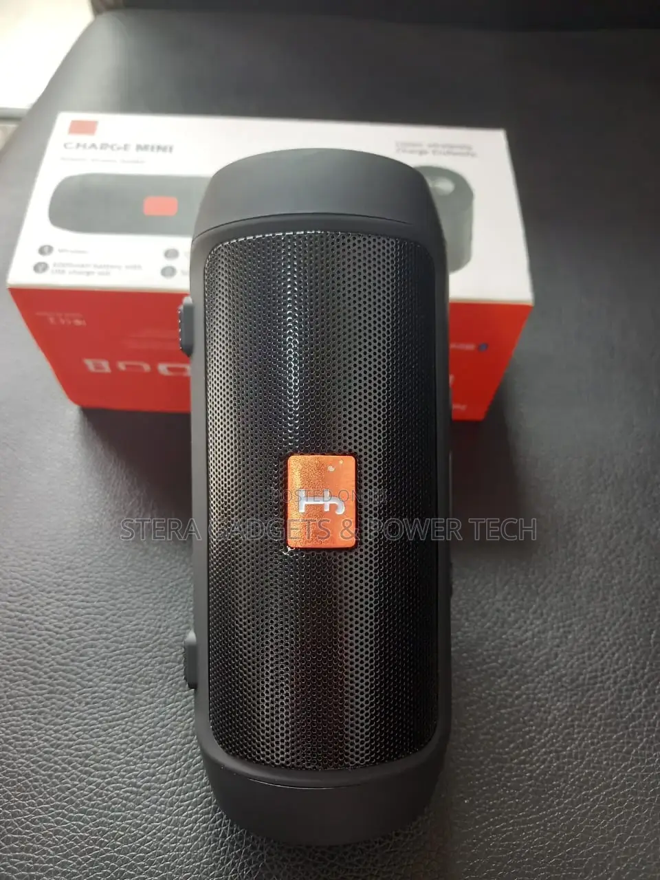 Charge Mini Black Wireless Bluetooth Speaker