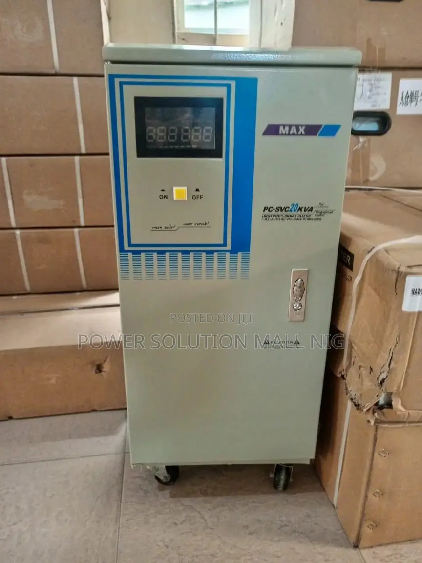 Max 20kva Single-phase Servo Stabilizer (90v-260v)
