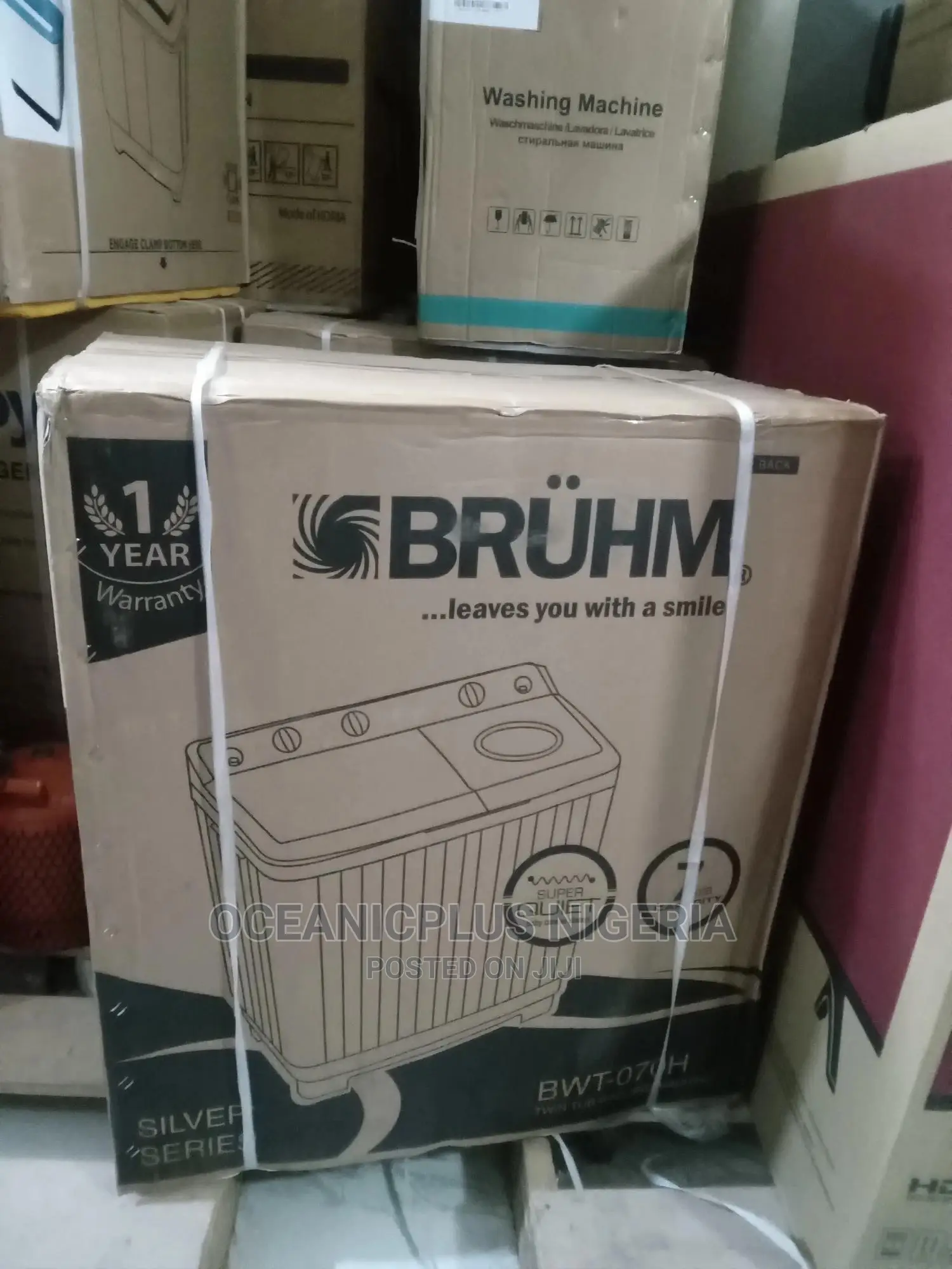 Affordable Bruhm 7kg Top Loader Twin Tub Washing Machine