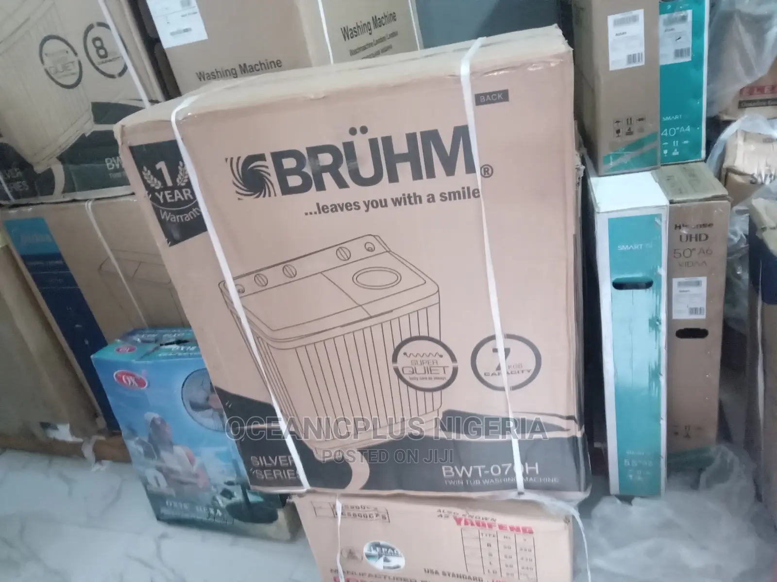 Quality Bruhm 7kg Twin Tub Top Loader Washing Machine