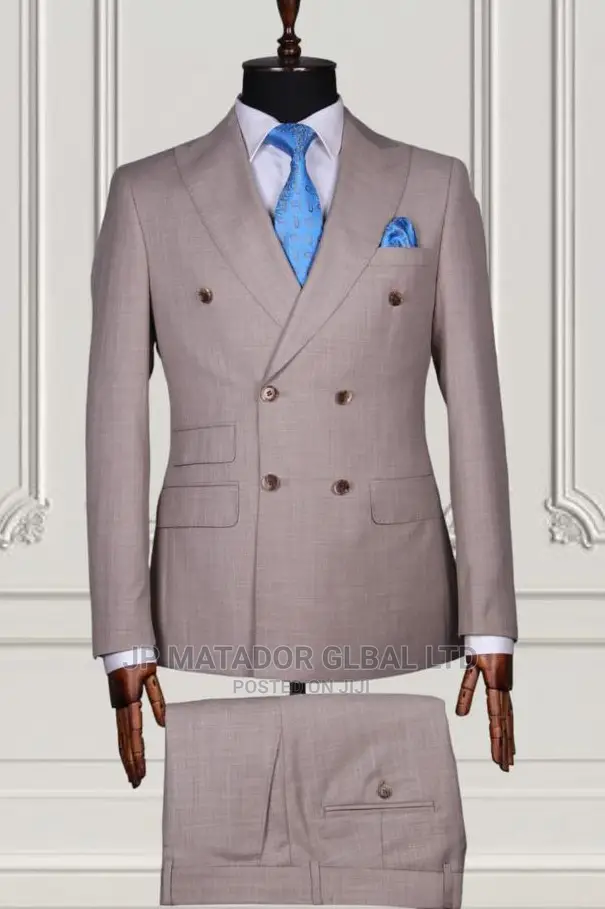 Italian Mario Casas Double Breasted Suits