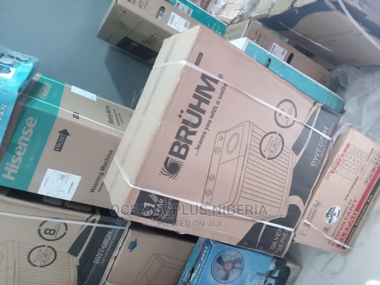 Very Low Noise Bruhm 7kg Twin Tub Washing Machine