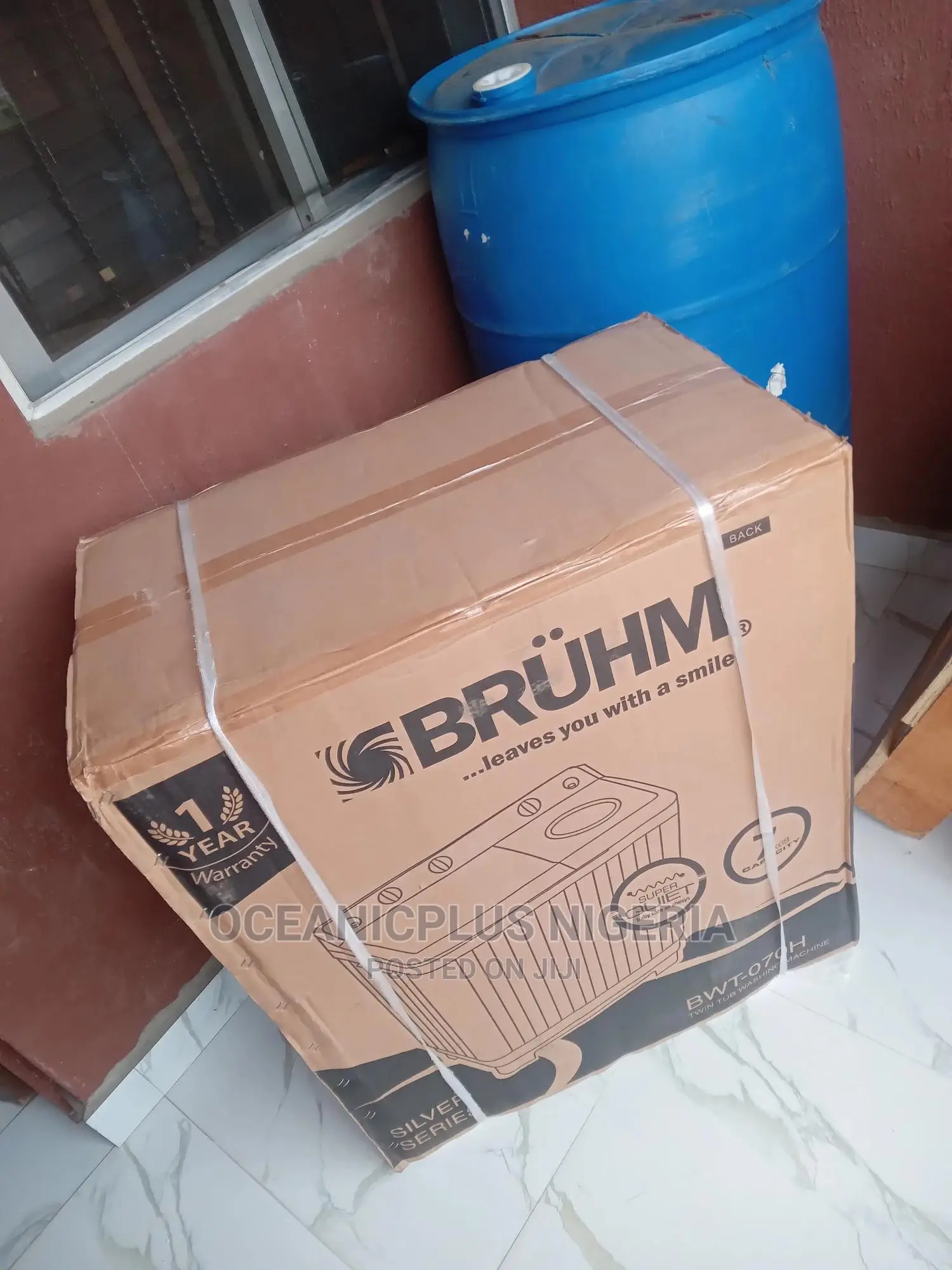Very Effective Bruhm 7kg Top Loader Twin Tub Washing Machine