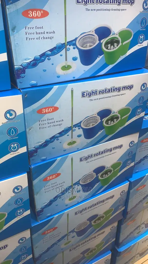 Rotating Mop and Bucket