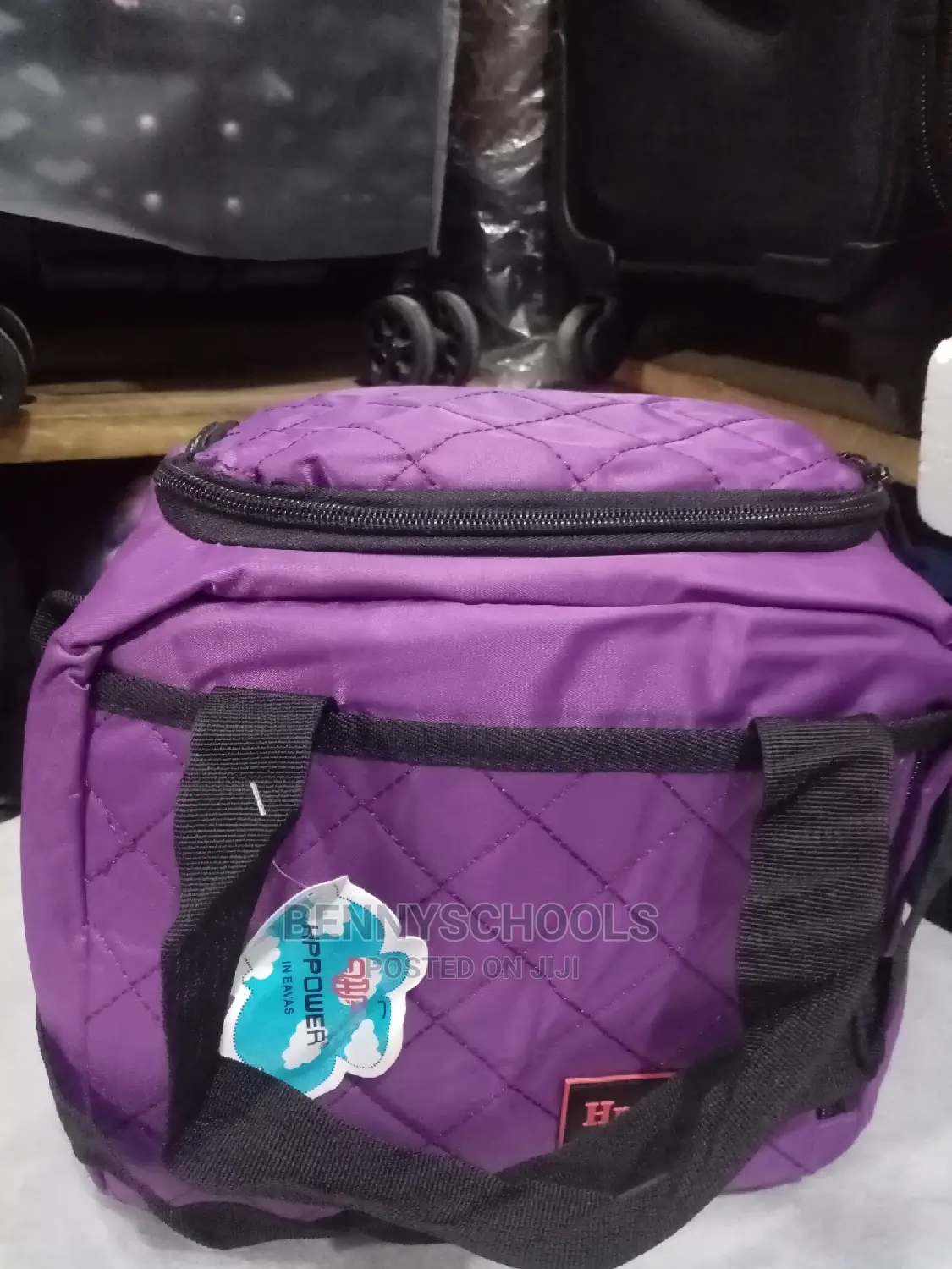 Plain Purple Draft HP Power Lunch Bag
