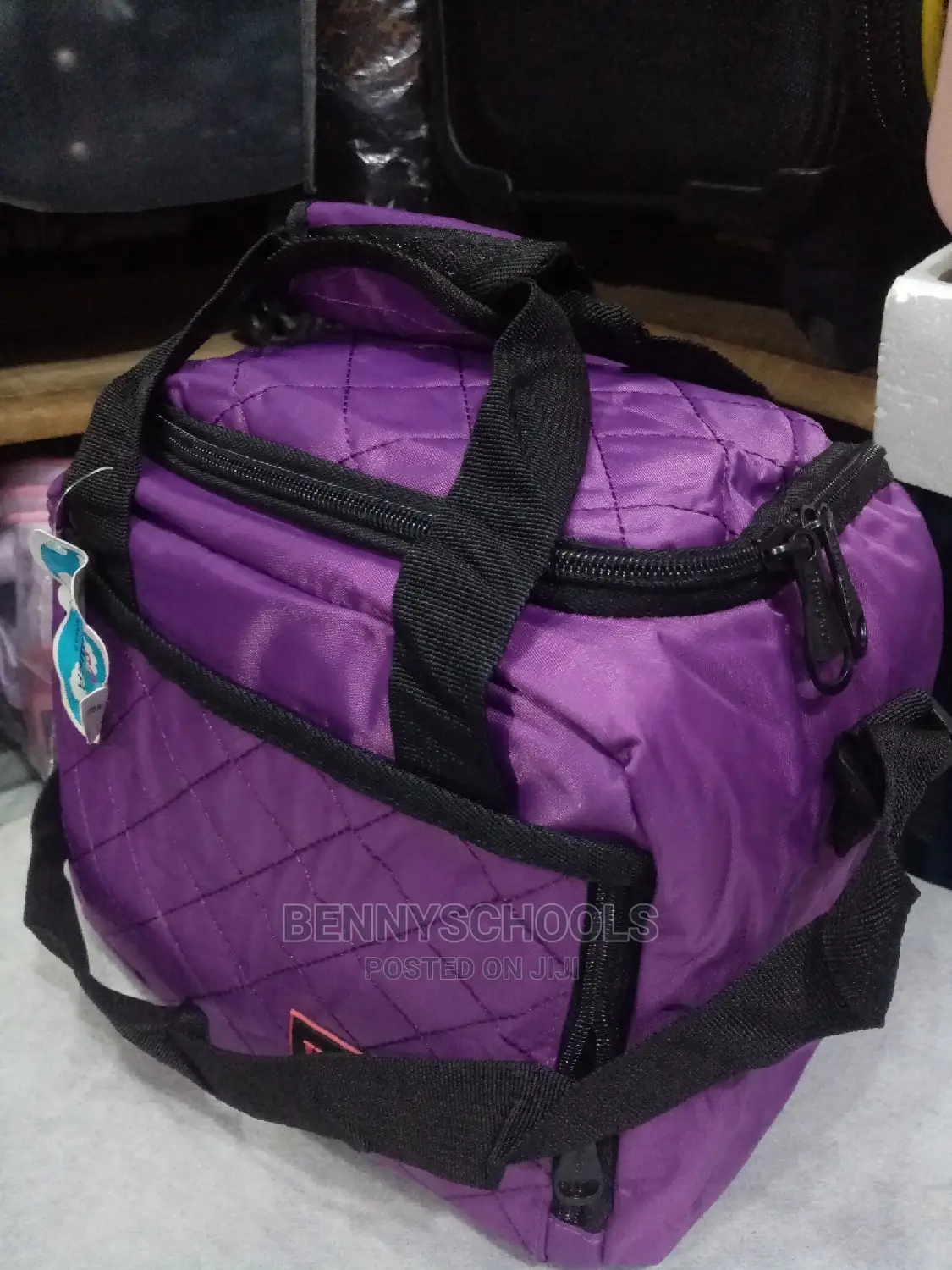 Plain Purple Draft HP Power Lunch Bag
