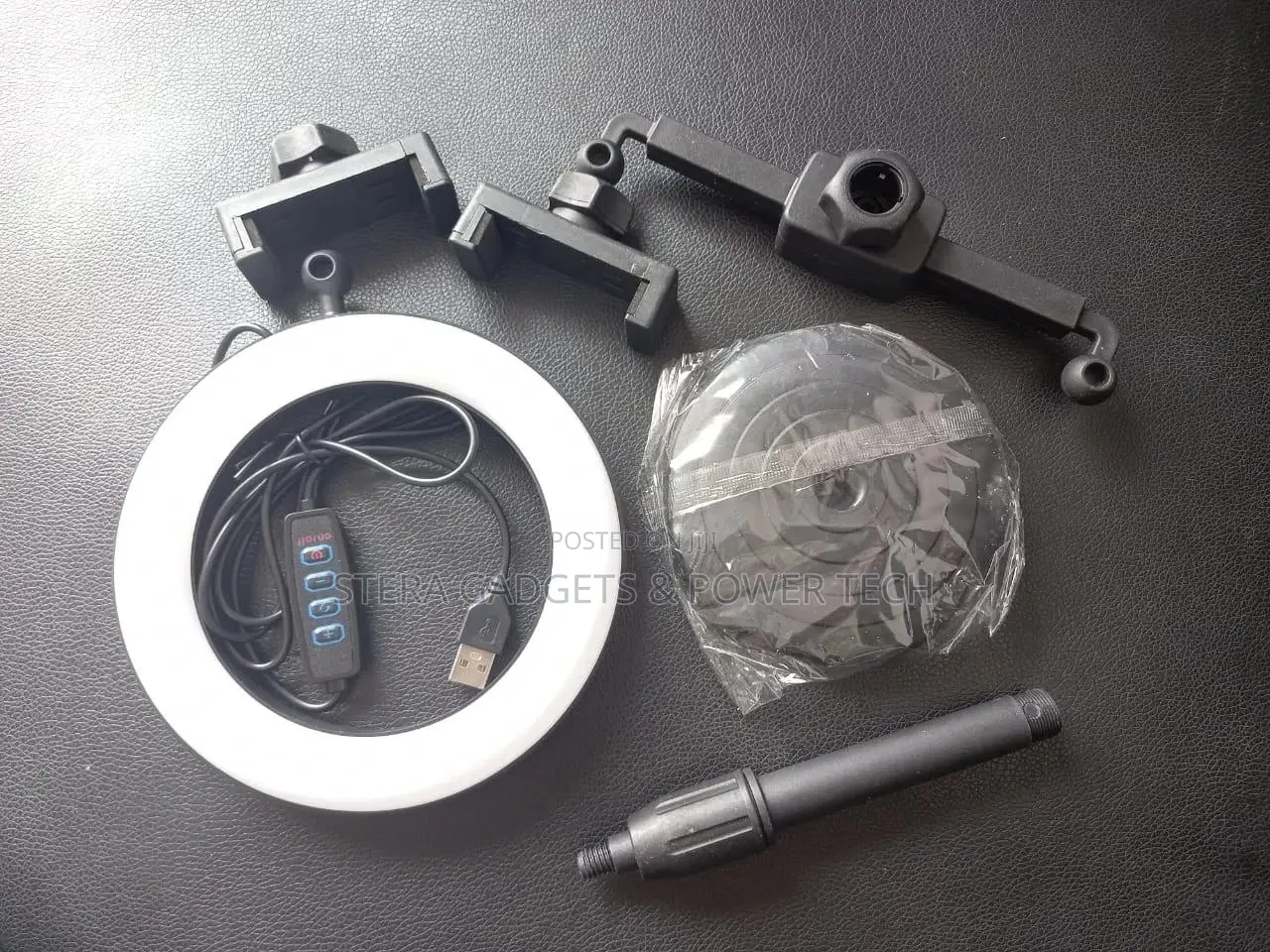 Double Phone Mount for Live Ring Light Holder