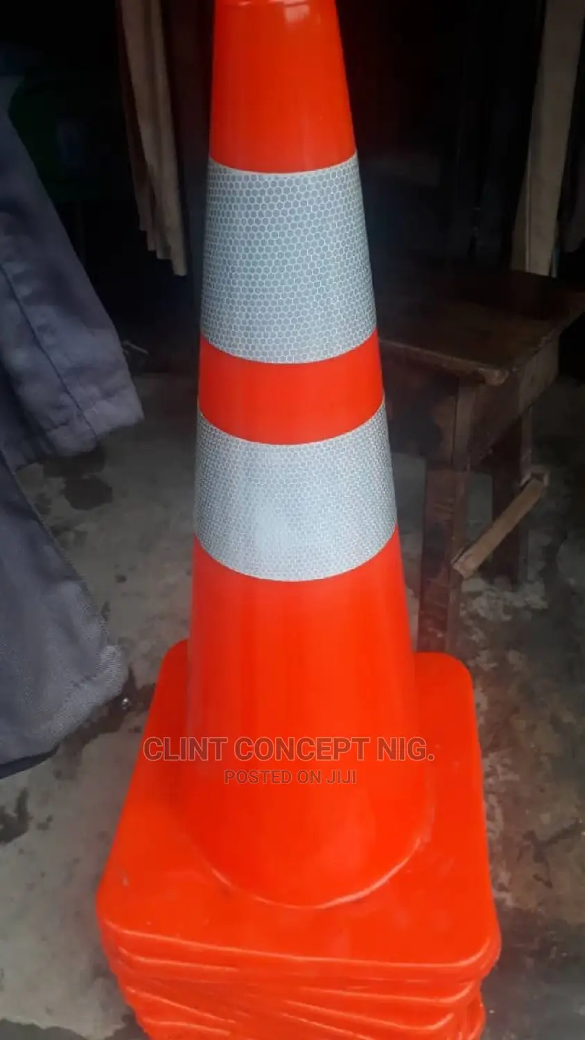 75cl Traffic Rubber Cones