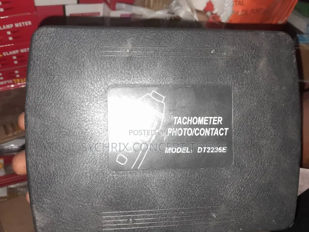 Digital Non Contact Contact Tachometer- DT2236E