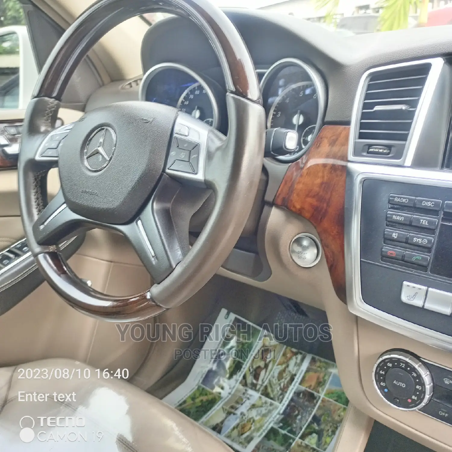 Mercedes-Benz M Class 2015 White