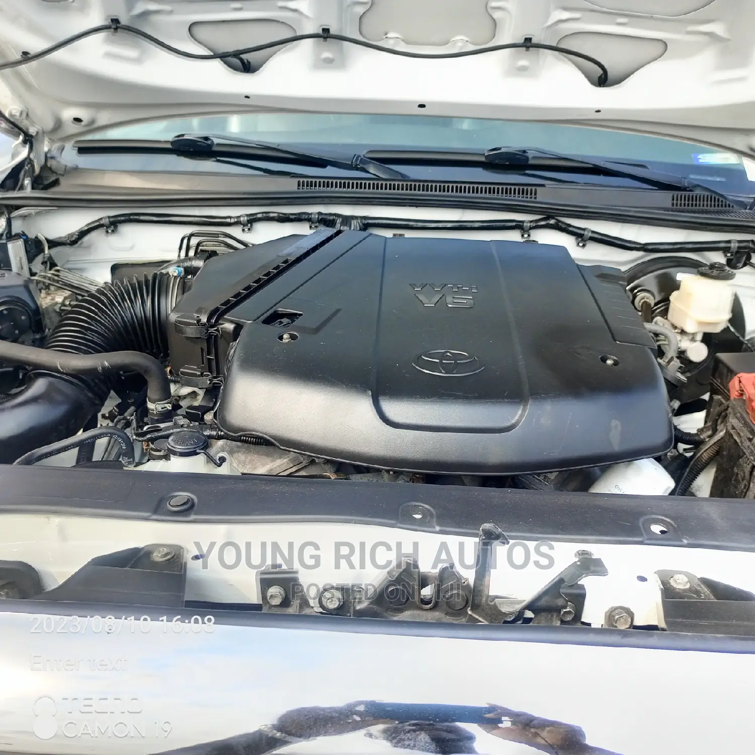 Toyota Tacoma 2015 White