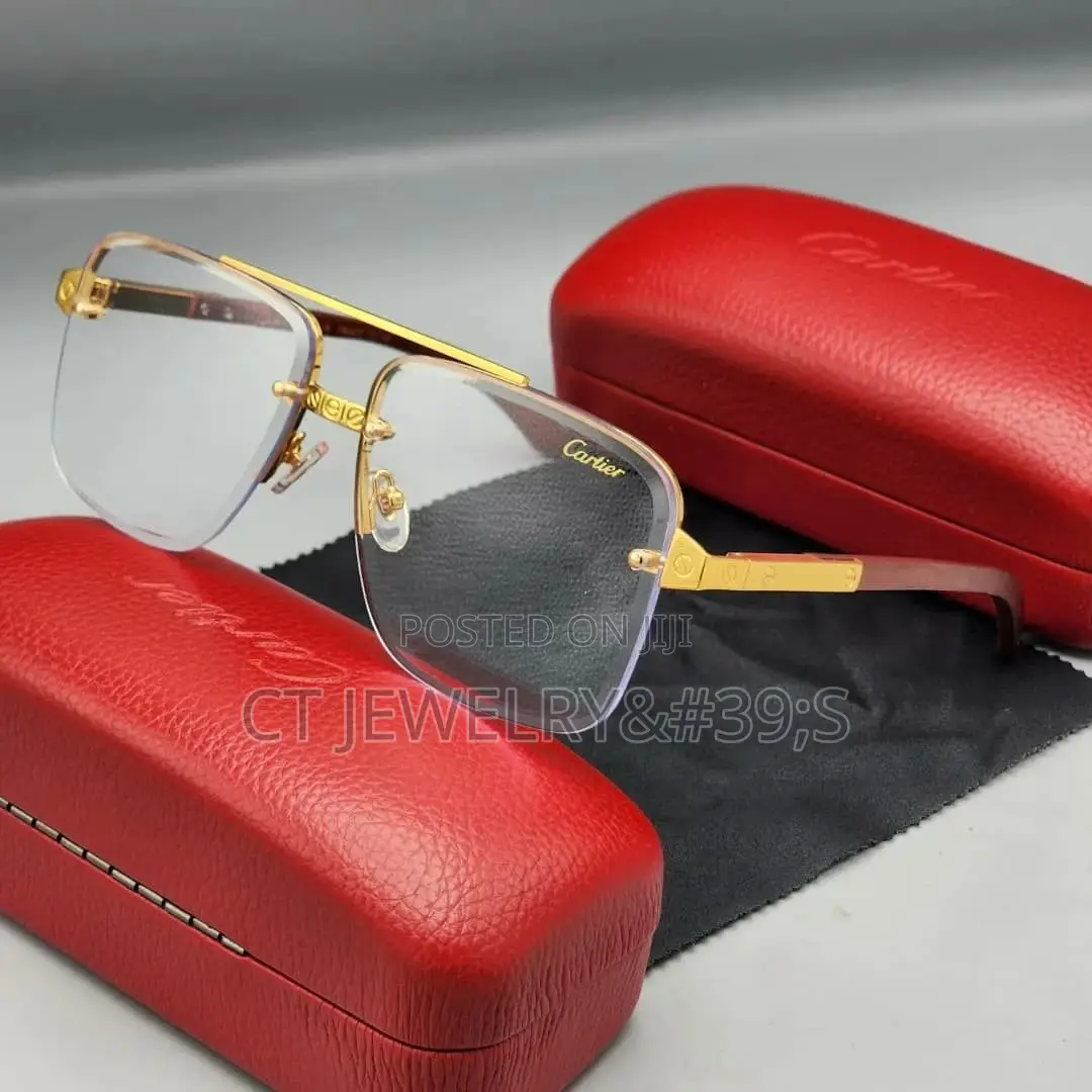 Original Cartier Fashion Glasses For Men's