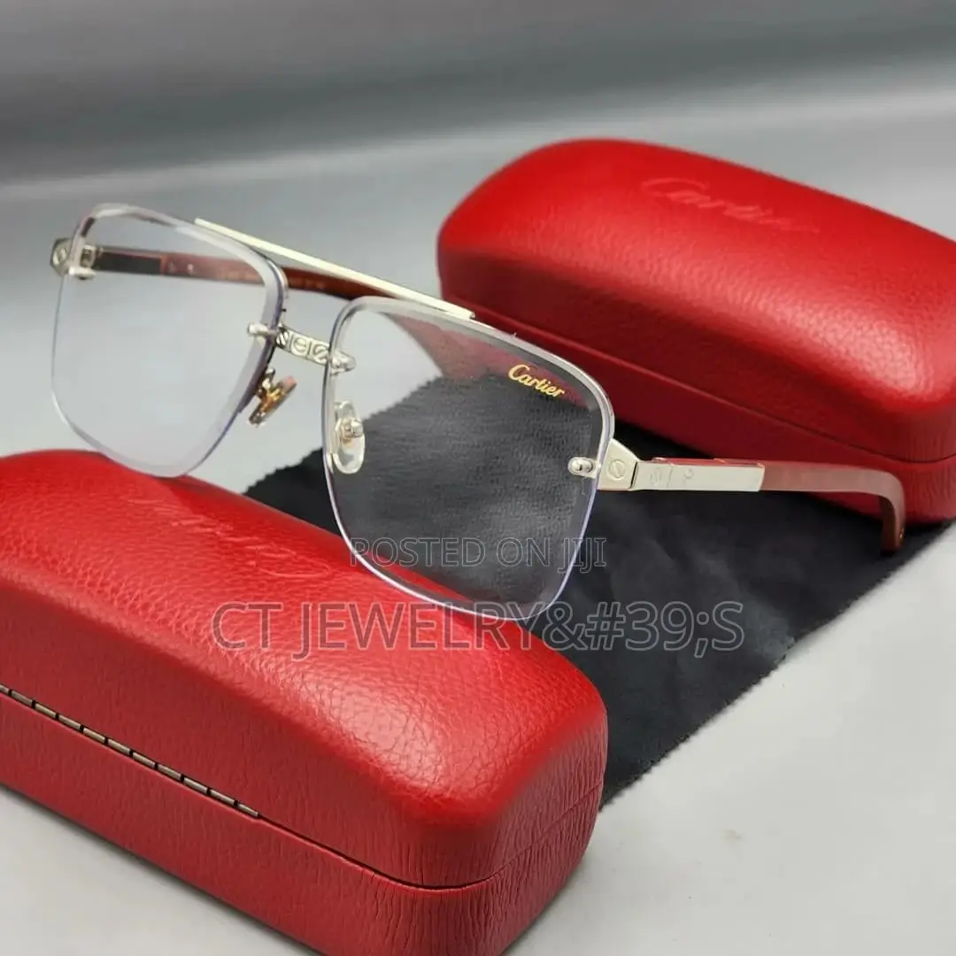 Original Cartier Fashion Glasses For Men's