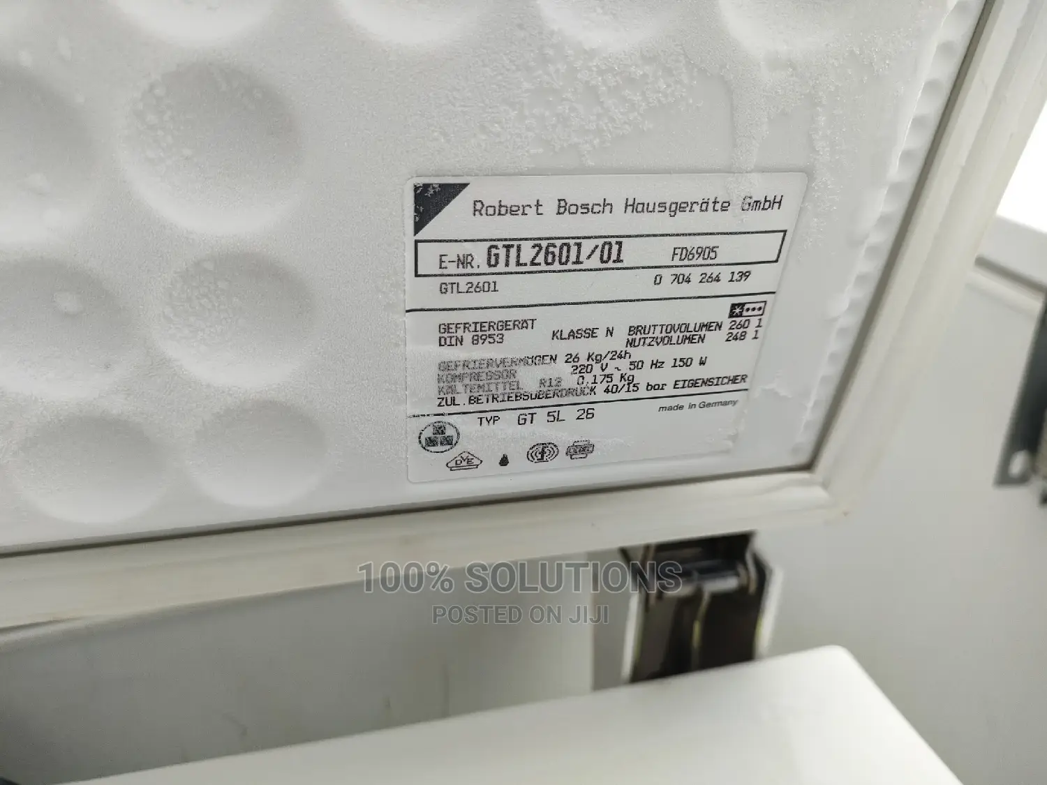 201 Liters Bosch German Freezer for Sale