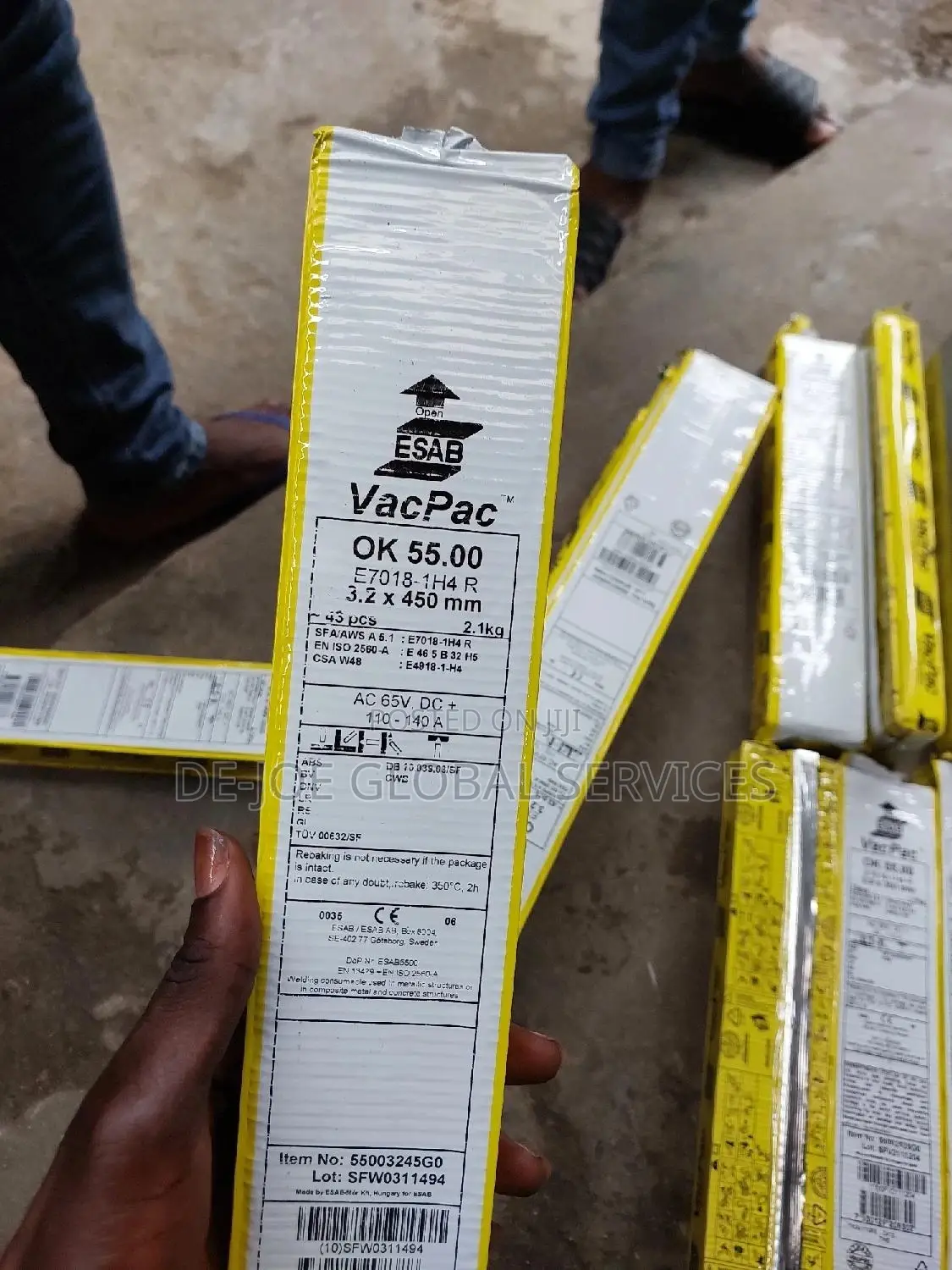 Vacpac Electrode Esab 3.2mm 2.1kg