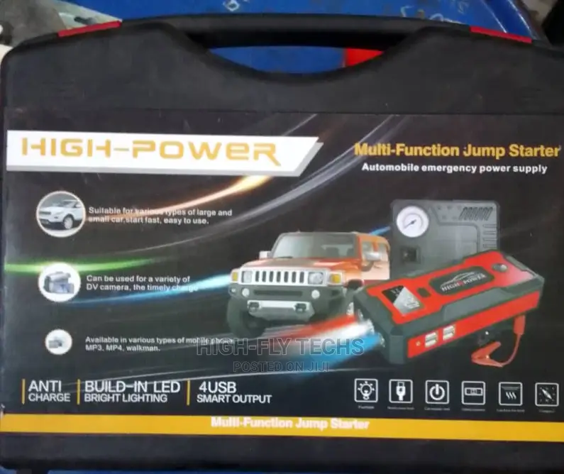 Car Jump Starter With Air Compressor