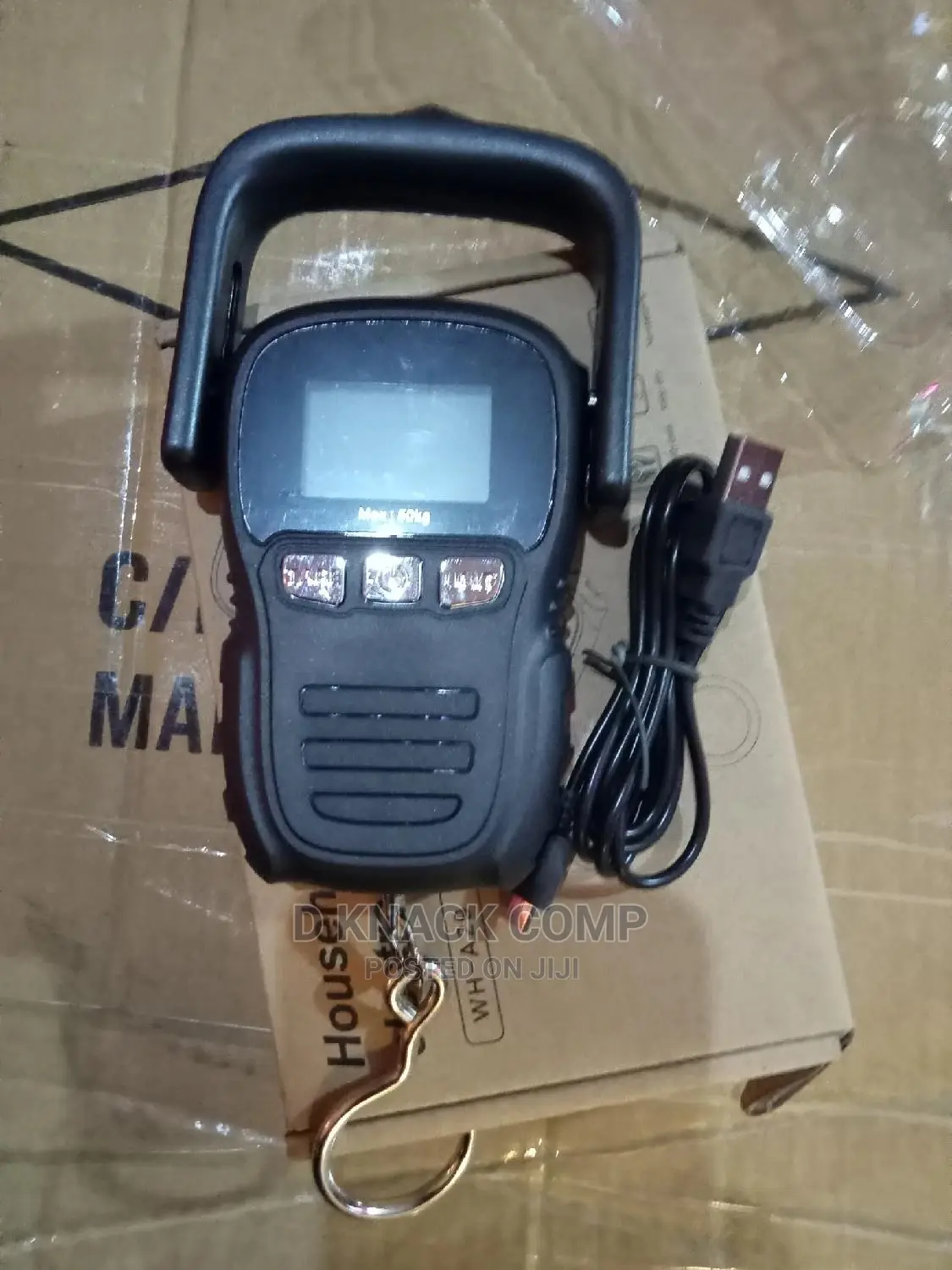 Rechargeable Electronic Digital Hand Travel Luggage Scale