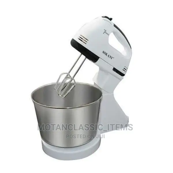Sokany Super Electric Stand Mixer, With a Bowl
2.0ltrs