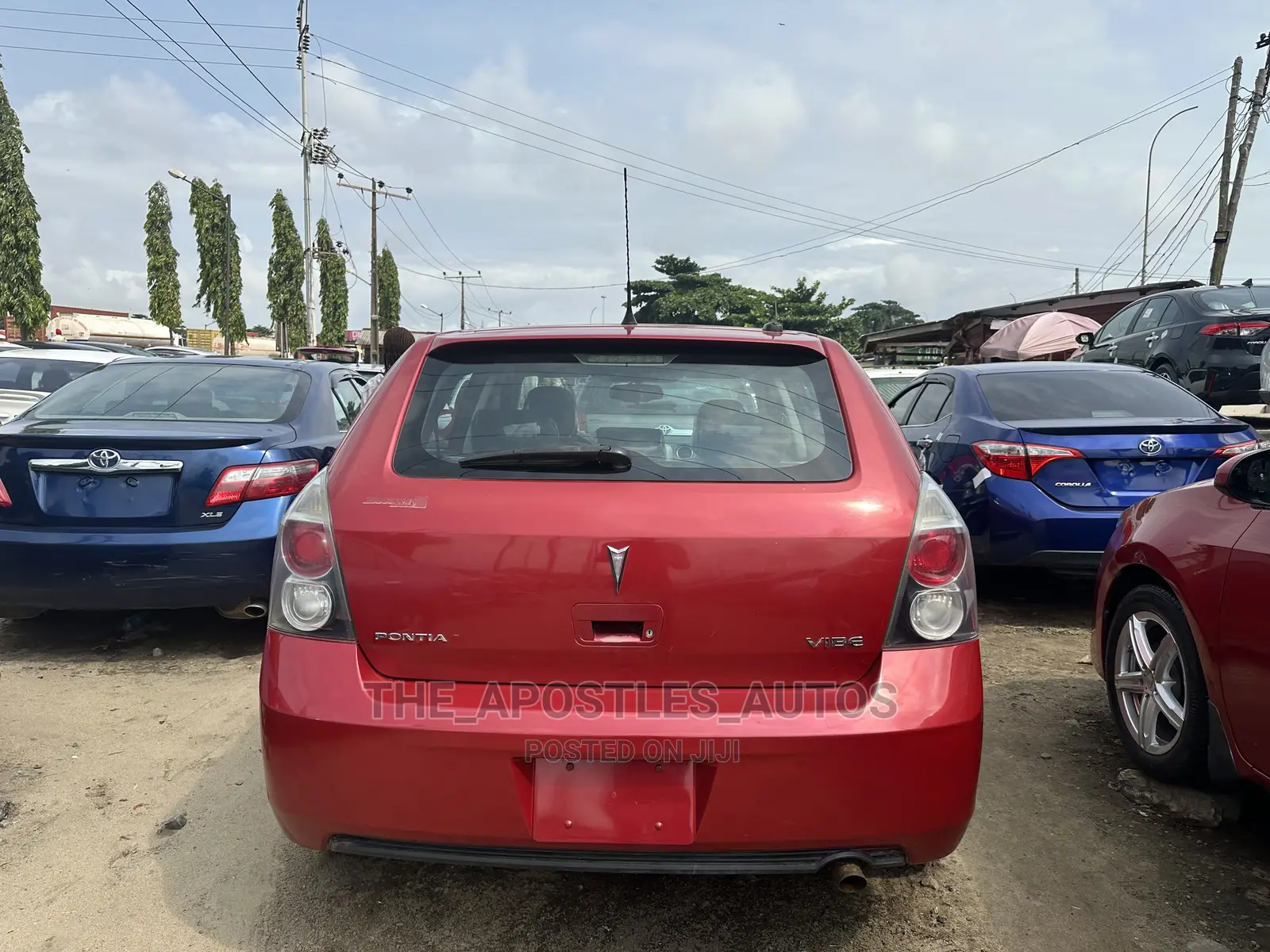 Pontiac Vibe 2.4 4WD 2010 Red