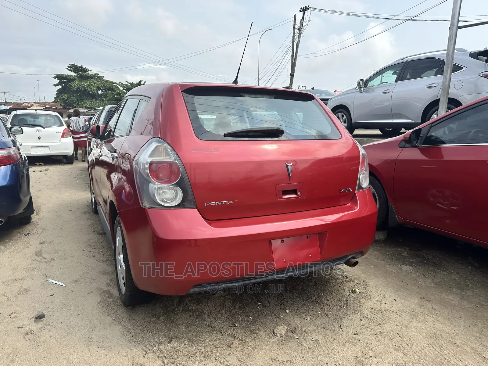 Pontiac Vibe 2.4 4WD 2010 Red