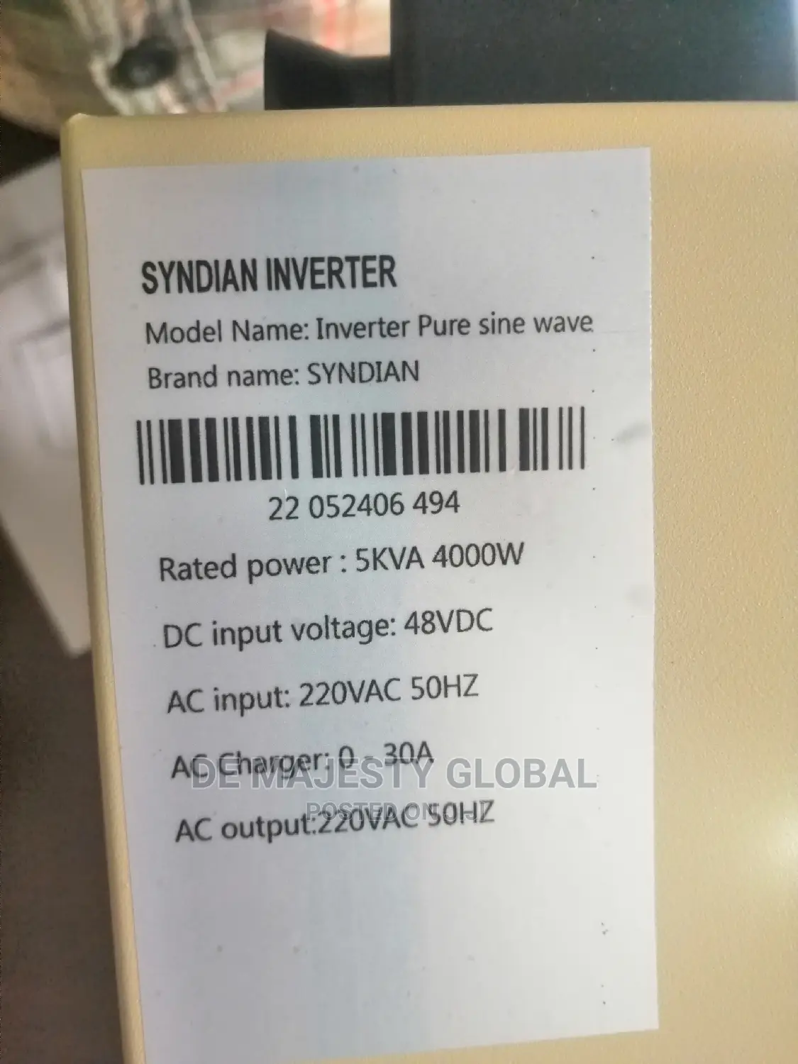 5kva 48V Syndian Inverter