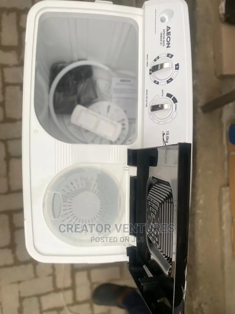 Washing Machine Aeon Twin Tube,Low Voltage, Anti-Rust Body