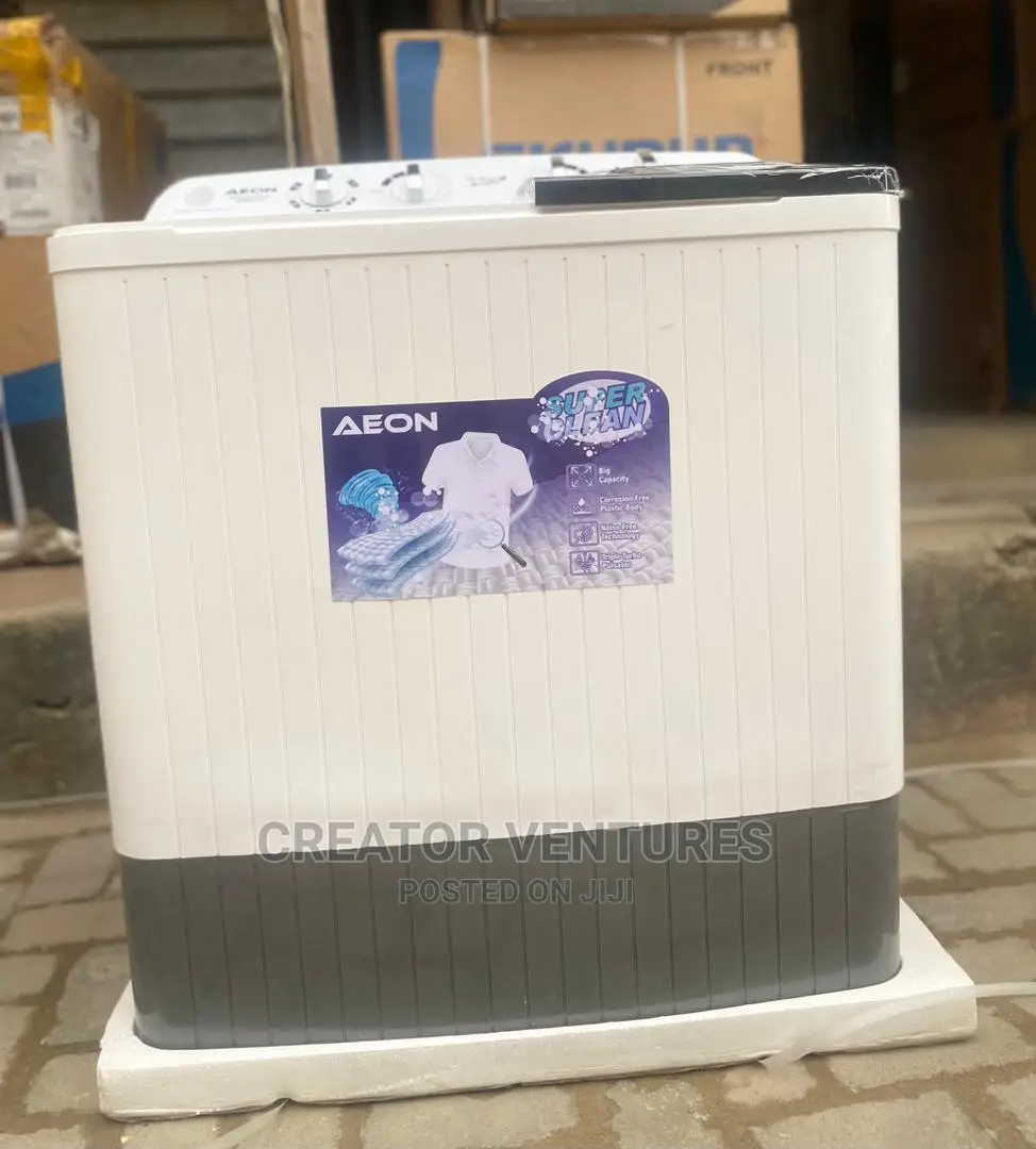 Washing Machine Aeon Twin Tube,Low Voltage, Anti-Rust Body