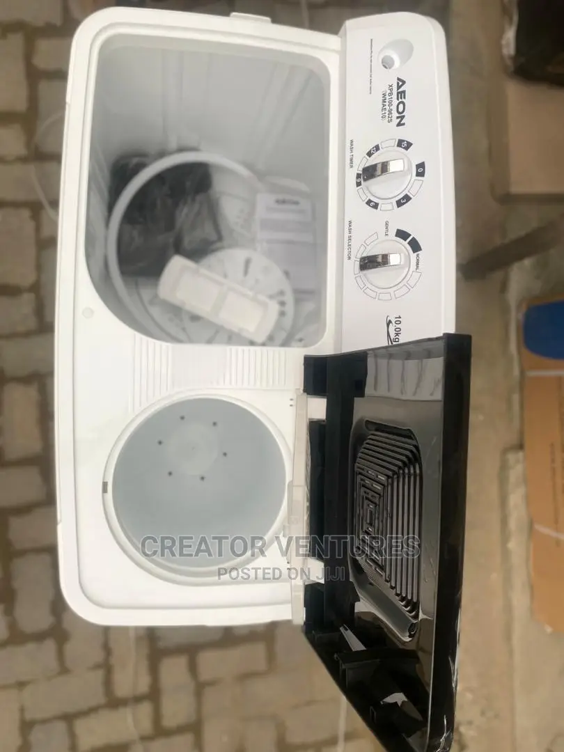 Washing Machine Aeon Twin Tube,Low Voltage, Anti-Rust Body
