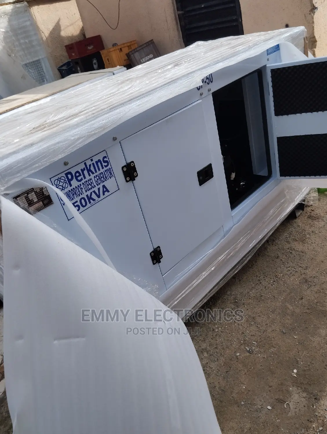 Perkins England (50kva)Diesel Soundproof Generator100%Copper