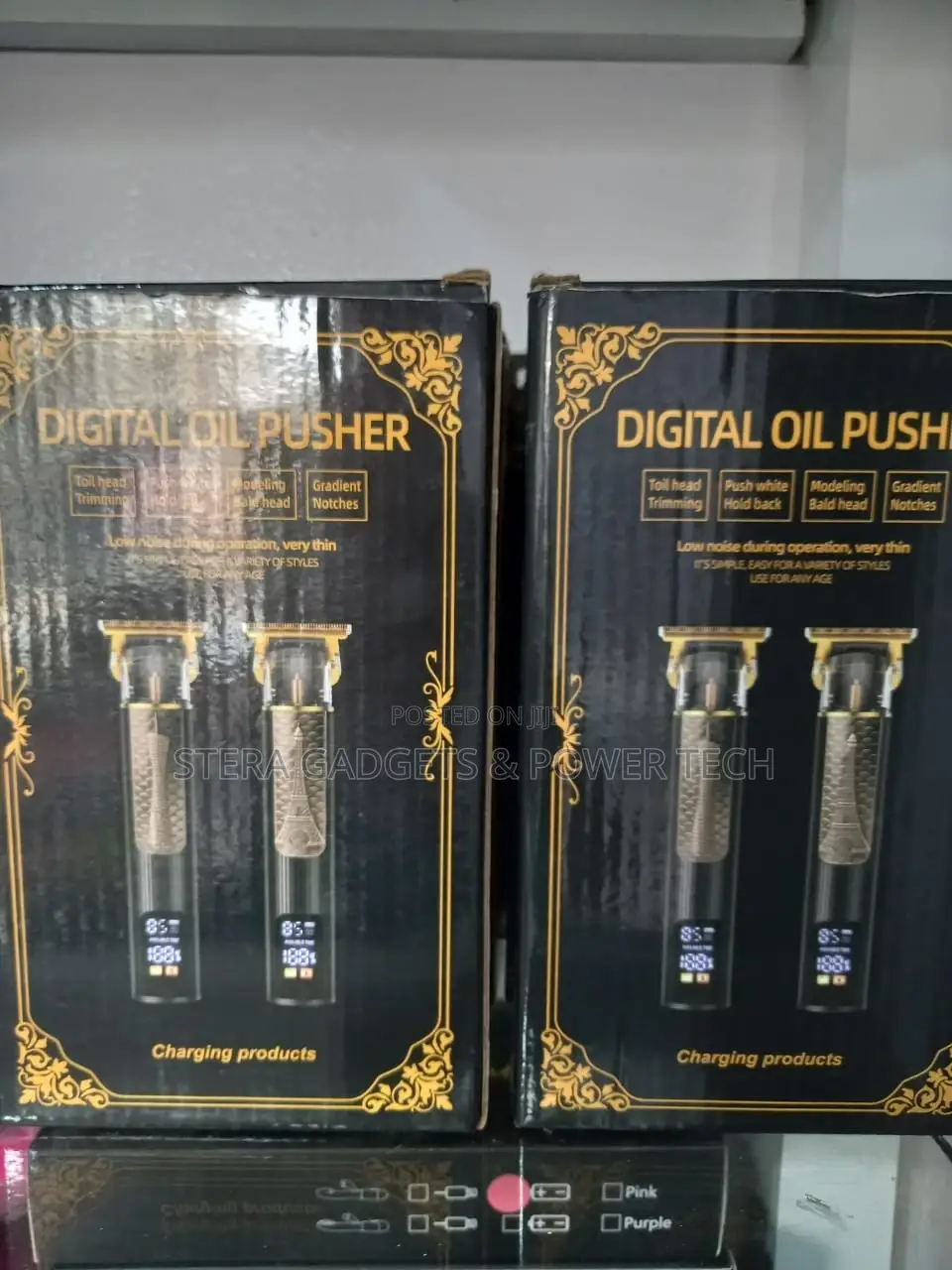 LCD Display Professional Electric Hair Clipper