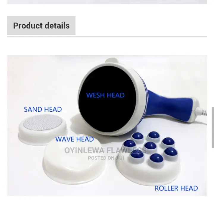 Handheld Electric Relax Spin Tone Cellulite Massager