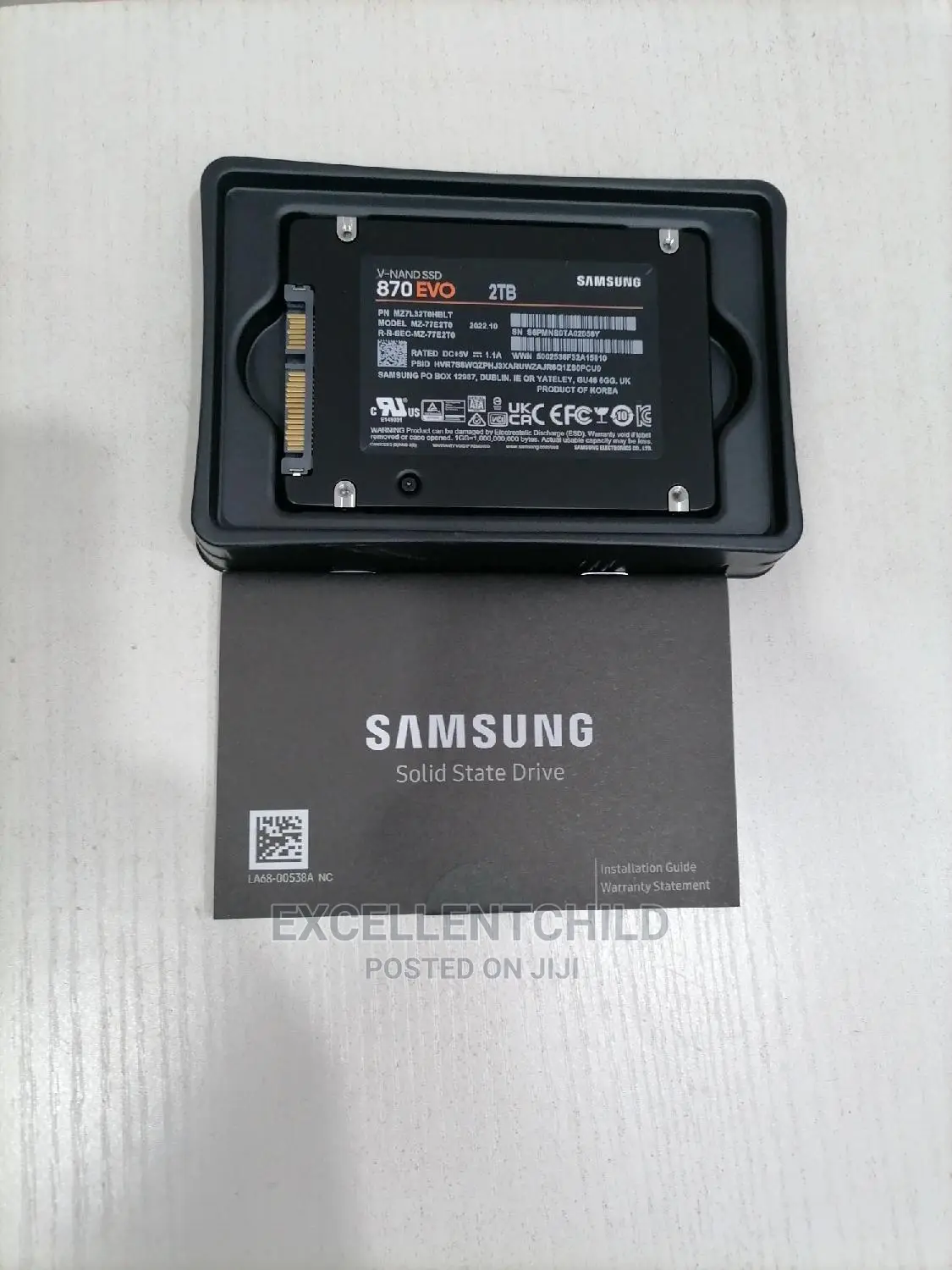 For Storage (2tb Sata Samsung V-nand Ssd 870 Evo)
