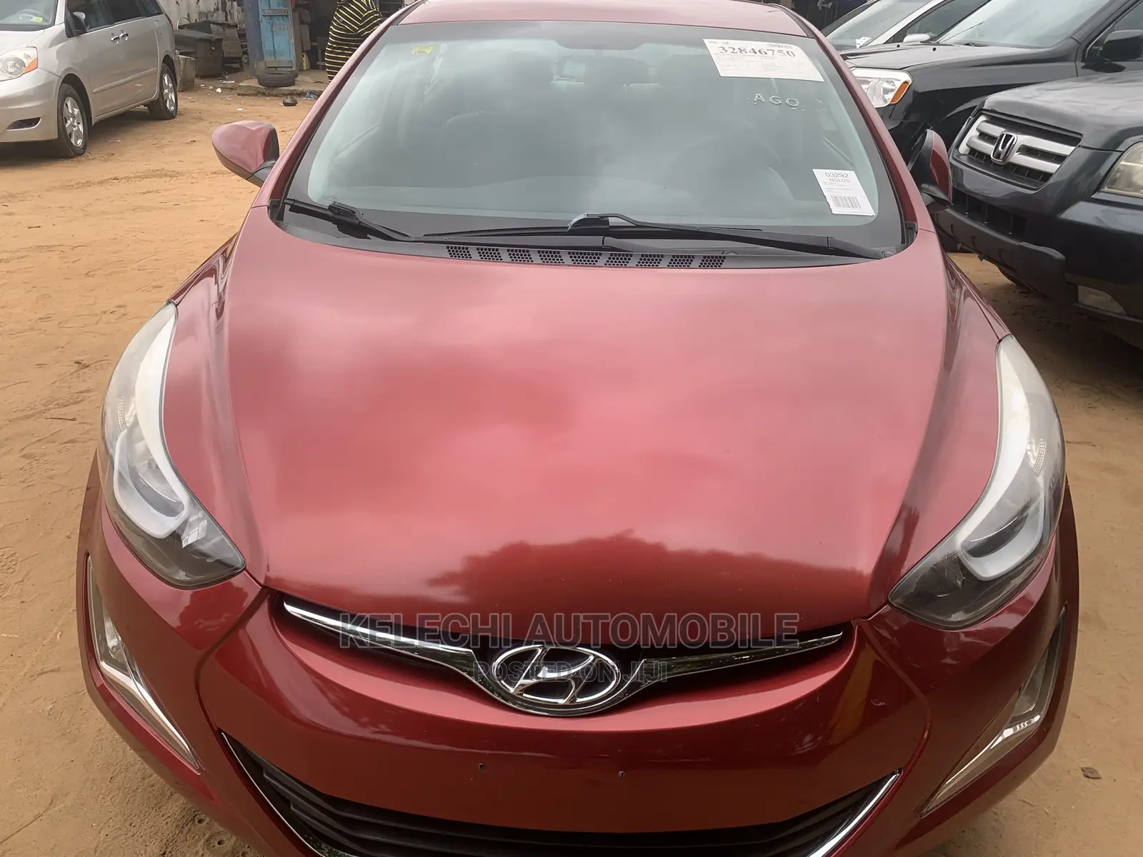 Hyundai Elantra 2016 Red