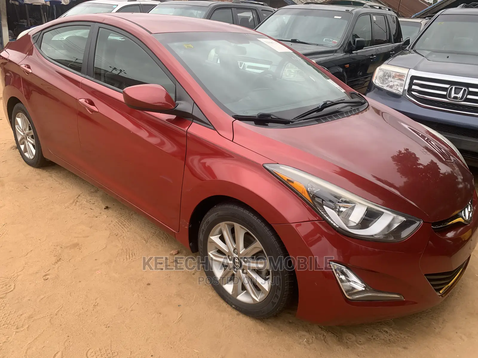 Hyundai Elantra 2016 Red