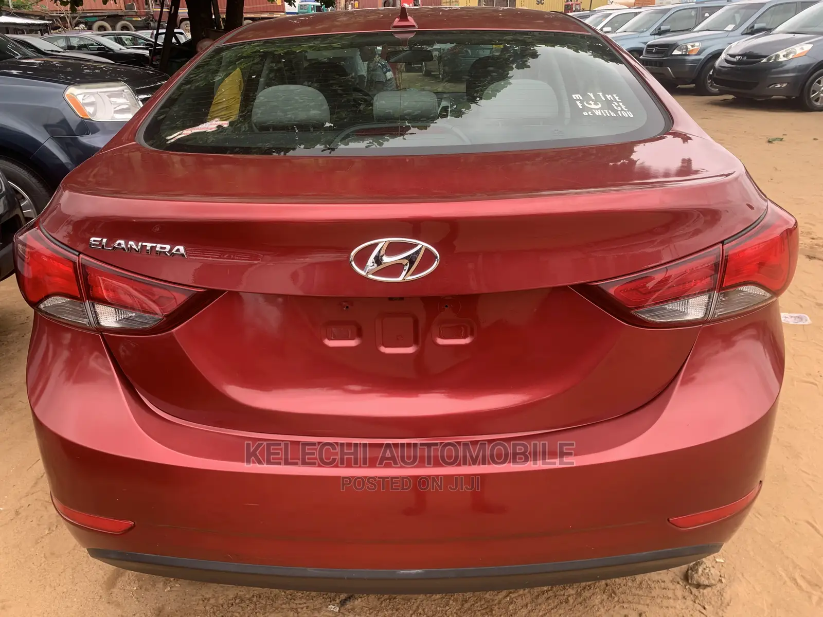 Hyundai Elantra 2016 Red
