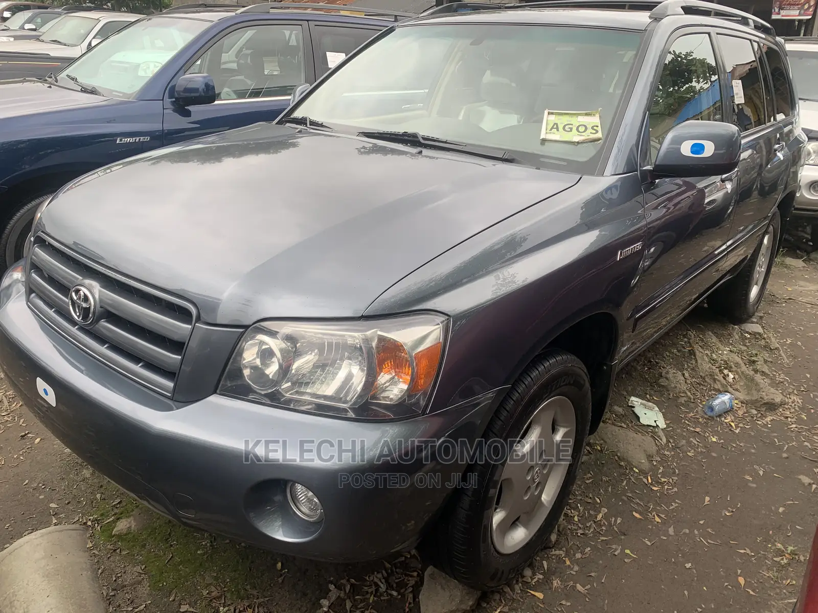 Toyota Highlander Limited V6 2005 Blue