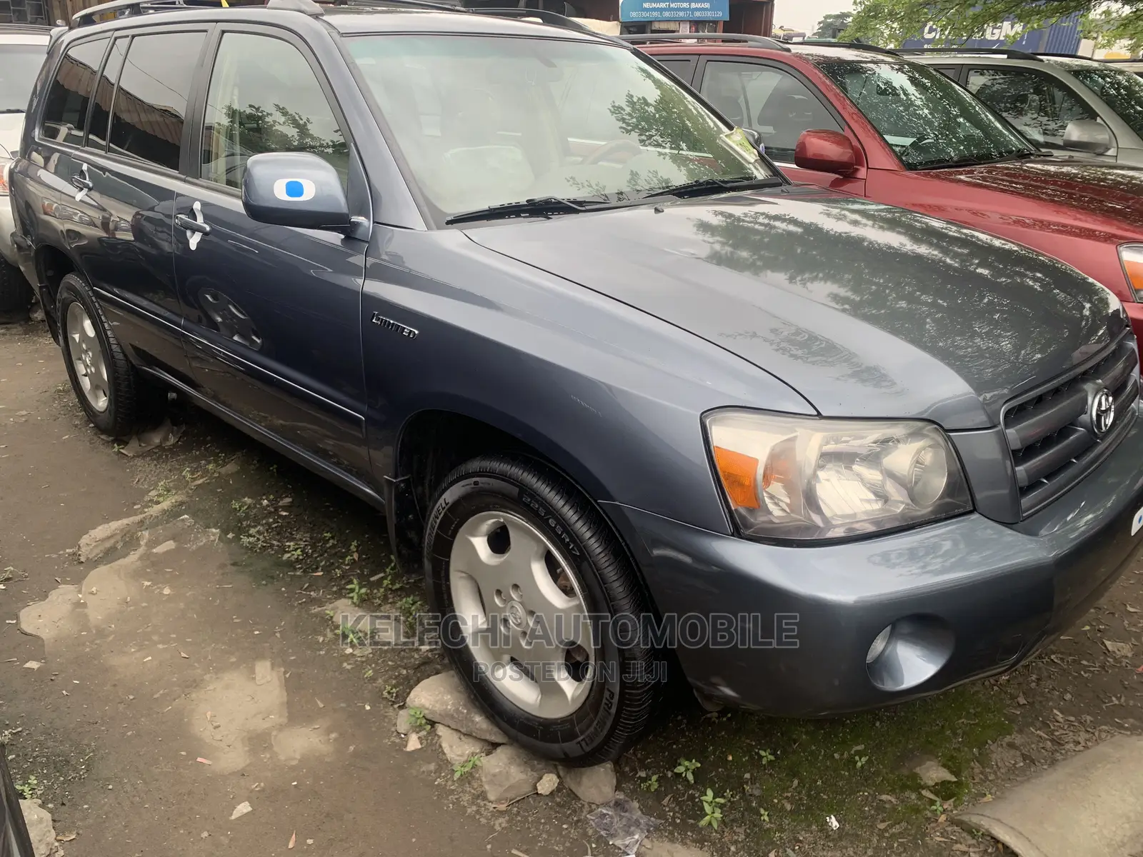 Toyota Highlander Limited V6 2005 Blue