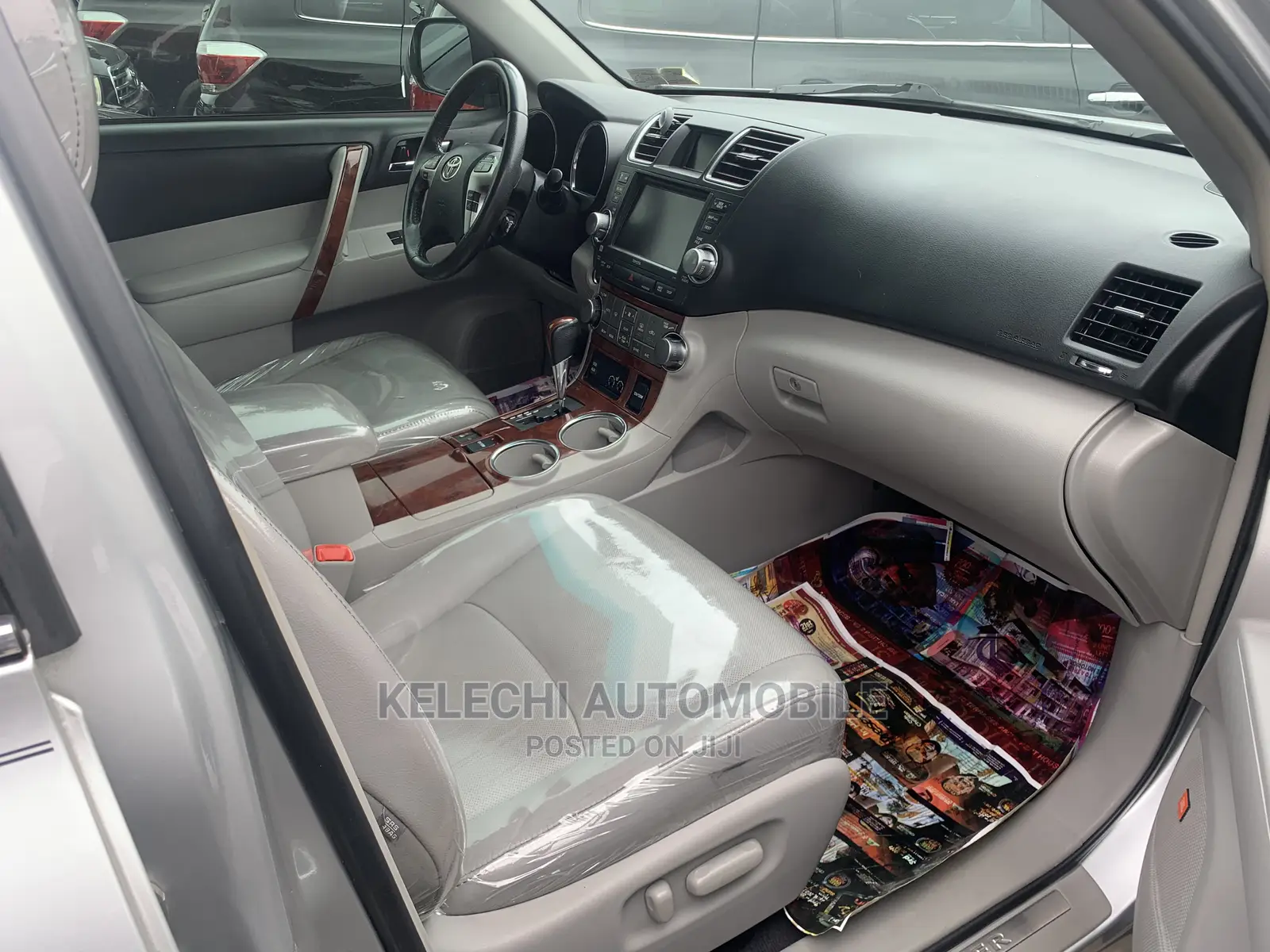 Toyota Highlander Limited 2012 Silver