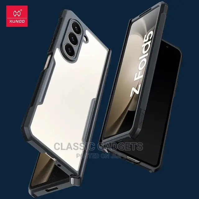 Xundd Foldable Airbag Transparent Case for Samsung Z Fold 6