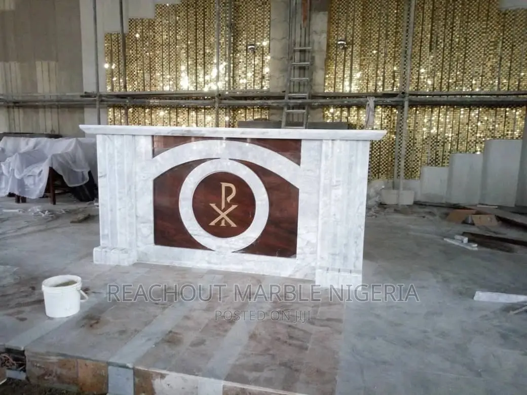 Marble Altar Table and Lectern