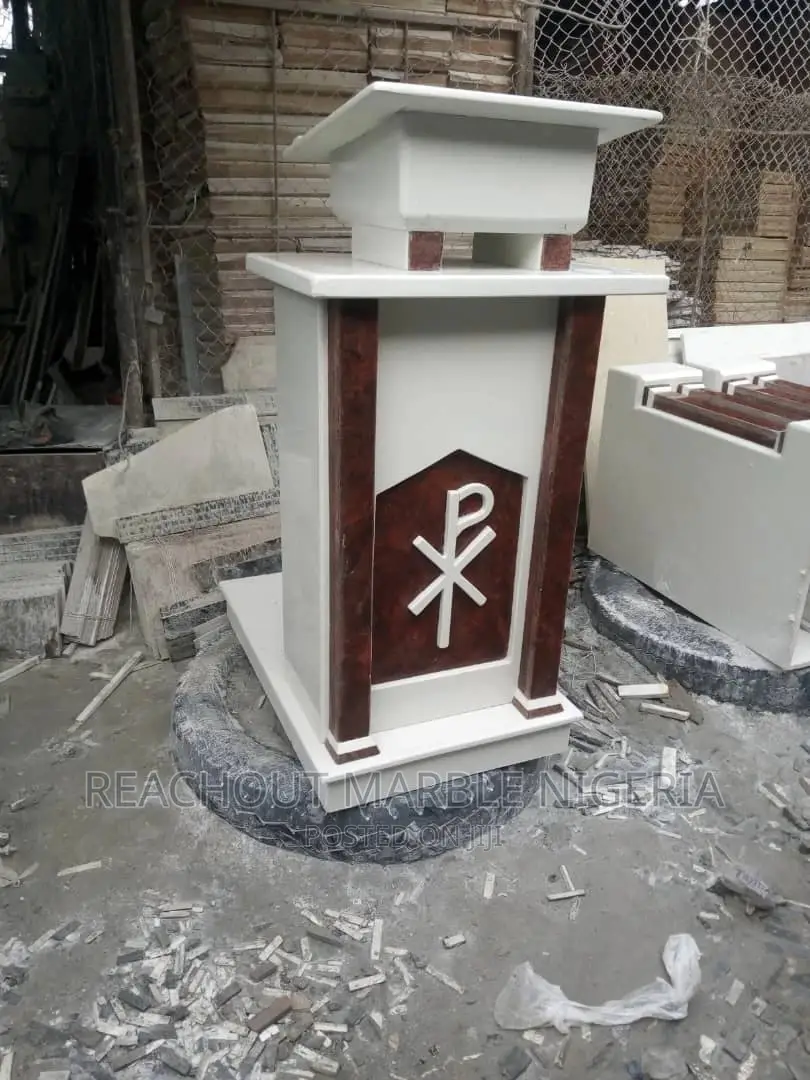 Marble Altar Table and Lectern
